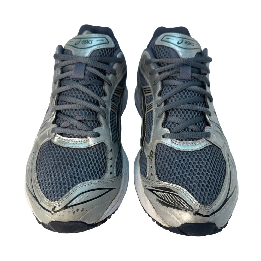 ASICS Gel-Kayano 14 Running Shoes Mens Size 11 Metallic Silver Grey 1203A537